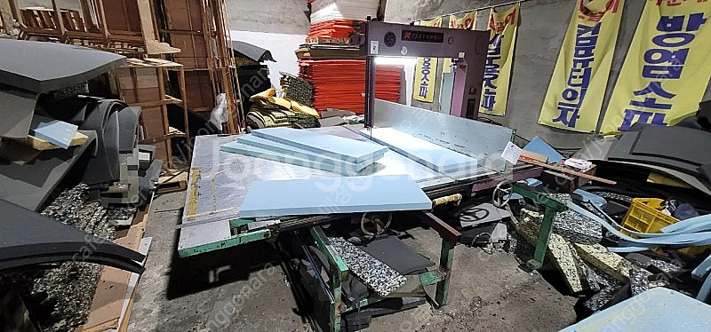 수직기..수폰지.PE 평판 재단기--0